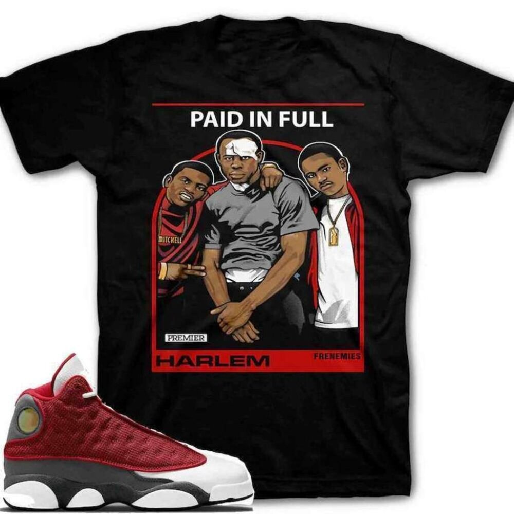 Paid In Full Frenemies Retro Urban Streetwear Graphic T-Shirt 81
